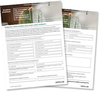 Fiche préparation rendez-vous avec votre médecin